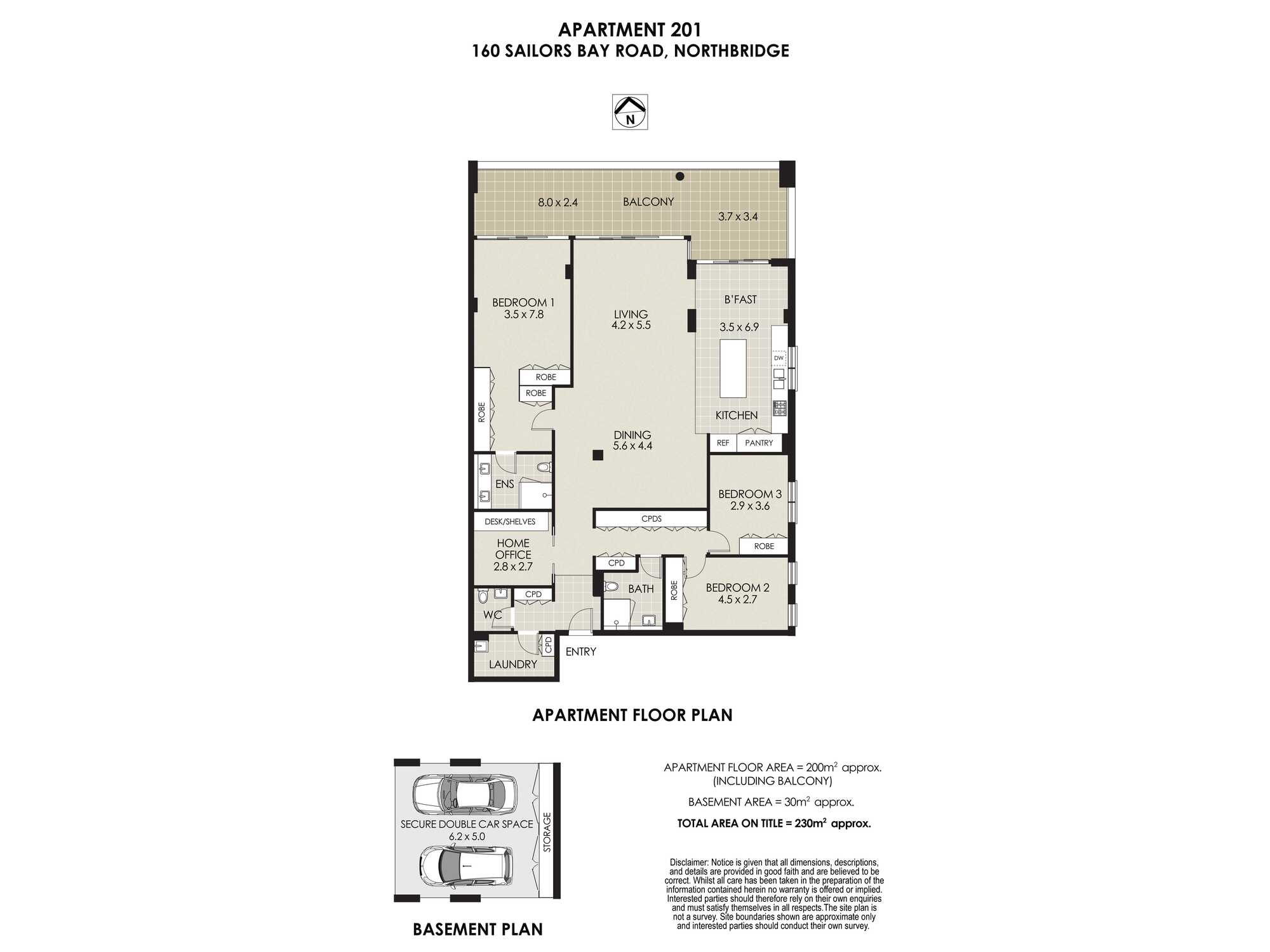 201/160 Sailors Bay Road Northbridge