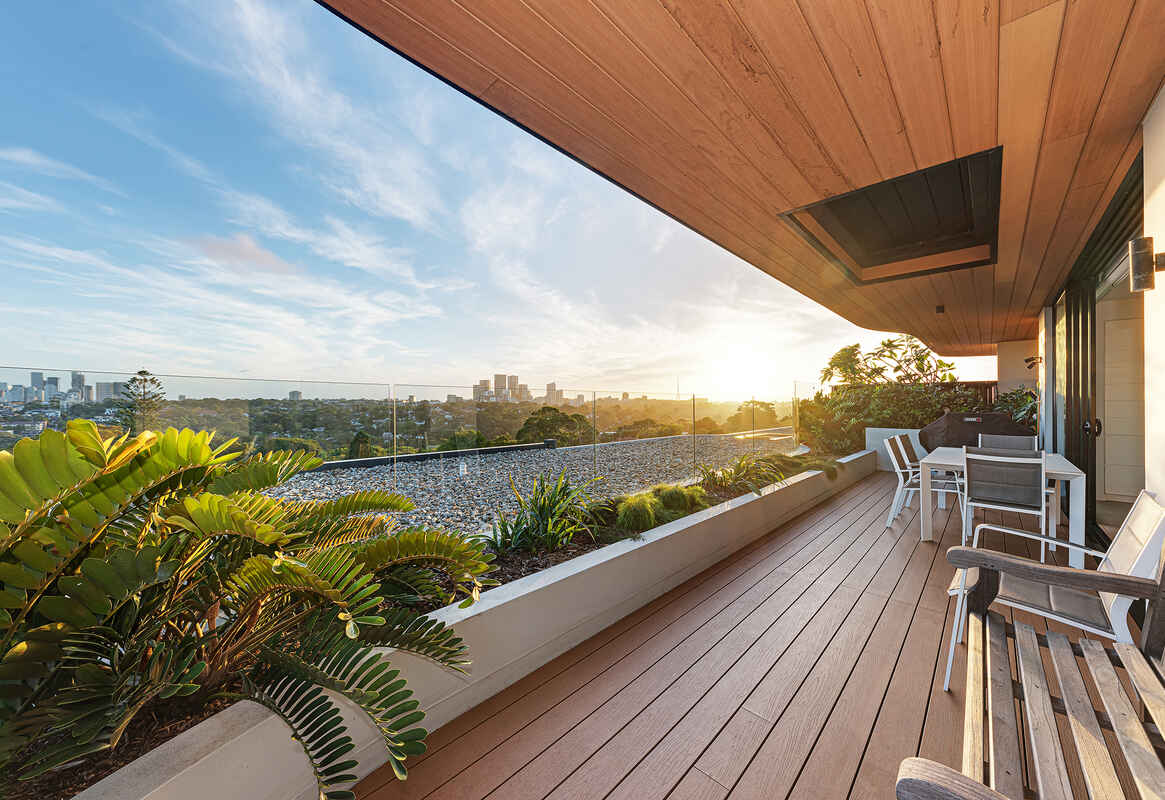 Luxury Penthouse Apartment with Magnificent Views and Rare 5 Car Garage