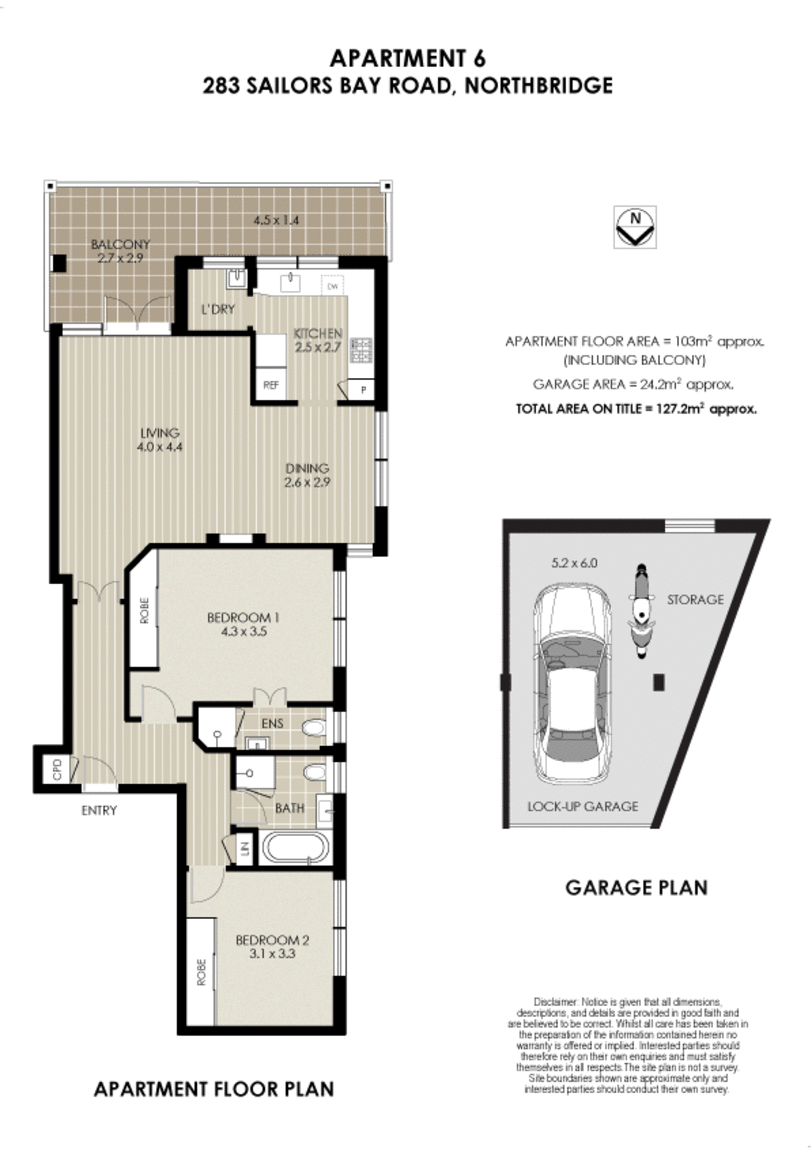6/283 Sailors Bay Road Northbridge