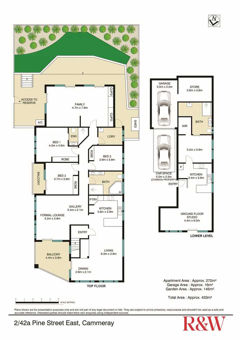 2/42A  Pine Street East Cammeray